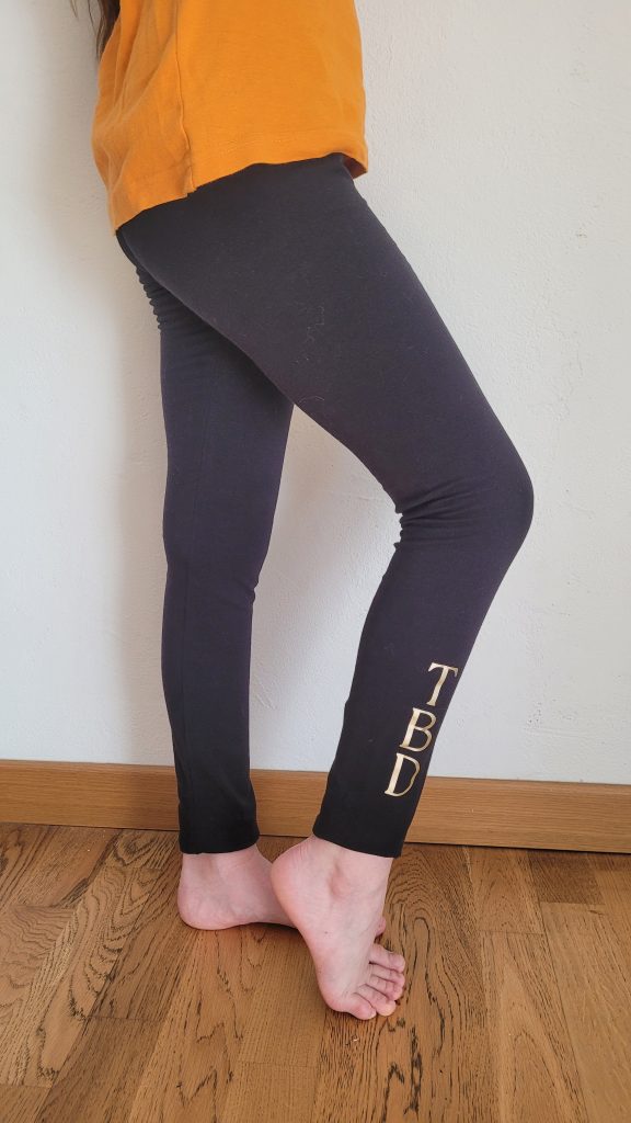 Legging floqué